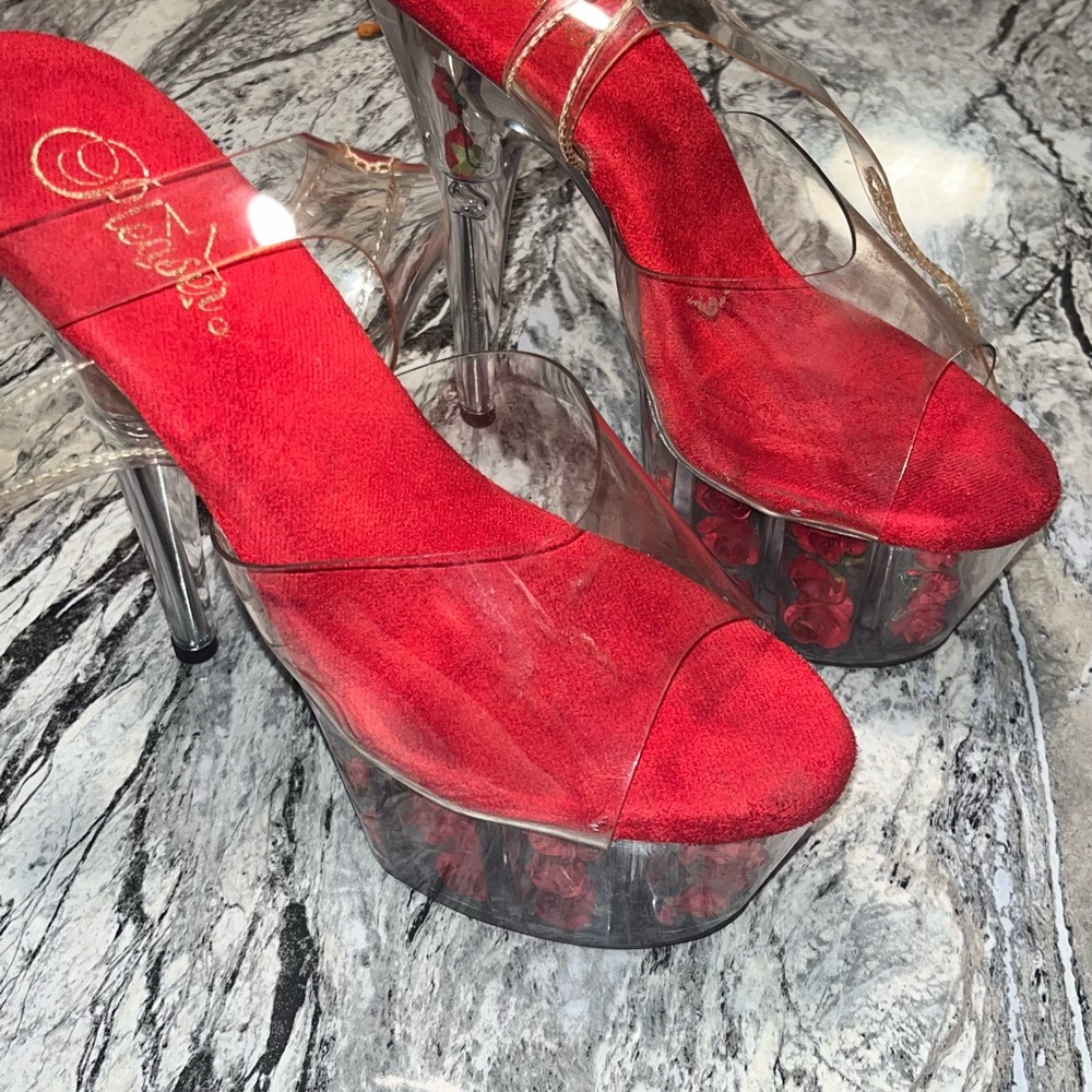 Pleaser 10’ Platform Heels